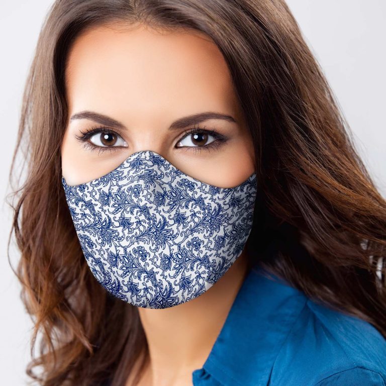 Gray Designer Face Mask Giftington