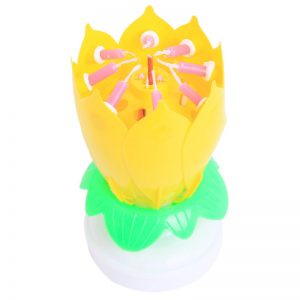 Musical Flower Candle